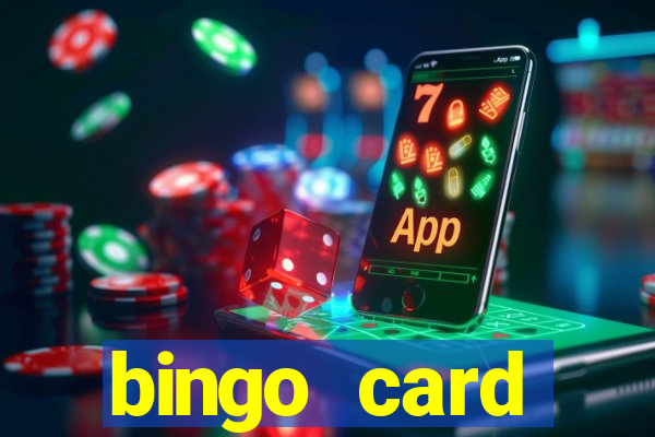 bingo card generator with pictures